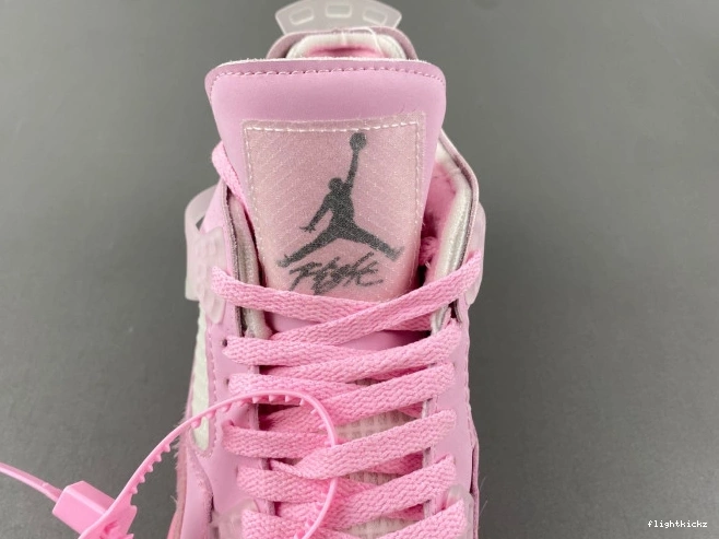 OFF-WHITE PINK 4 X JORDAN 0803
